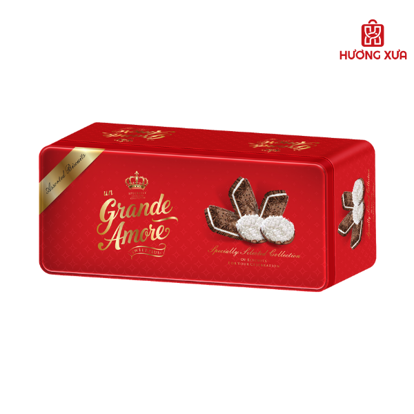 Bánh Quy Hỗn Hợp Sweet Plus+ Hộp Sắt 280g