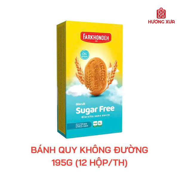 Bánh Quy Không Đường Farkhondeh 195g