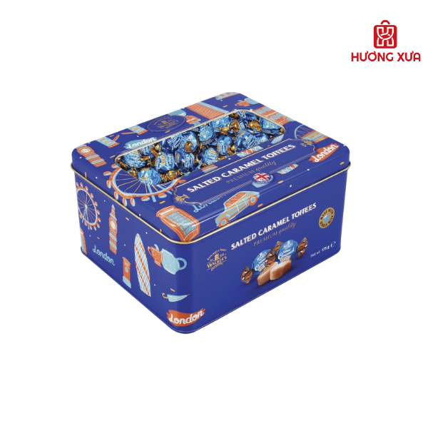 Kẹo Bơ Sữa Walker's Toffees hộp thiếc 175g