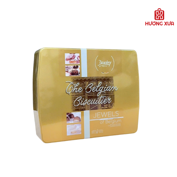 Bánh Quy Desobry The Belgian Biscuitier Jewels 450g
