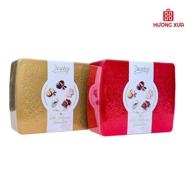 Bánh Quy Desobry The Belgian Biscuitier Jewels 900g