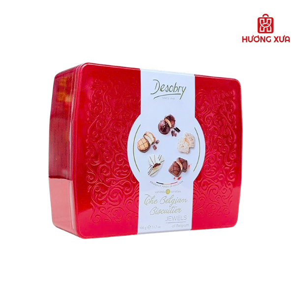 Bánh Quy Desobry The Belgian Biscuitier Jewels 900g