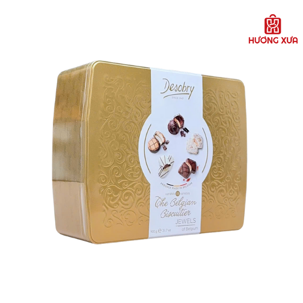 Bánh Quy Desobry The Belgian Biscuitier Jewels 900g