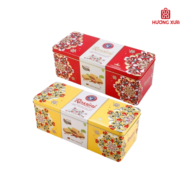 Bánh xốp Đức Hans Freitag nhân socola hạt phỉ Rossini HT 208g