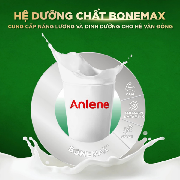 Sữa Bột Anlene Hương Vani 800g 