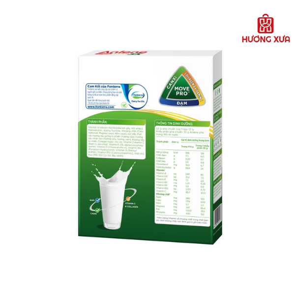 Sữa Bột Anlene Hương Vani 440g 
