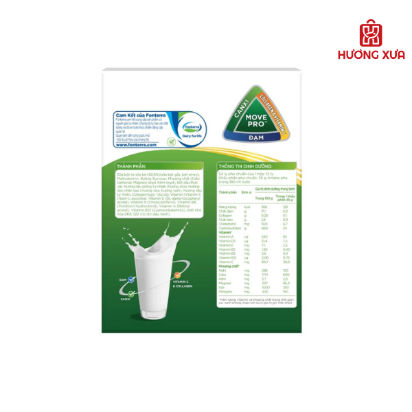 Sữa Bột Anlene Hương Vani 440g 