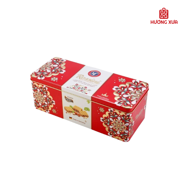 Bánh xốp Đức Hans Freitag nhân socola hạt phỉ Rossini HT 208g