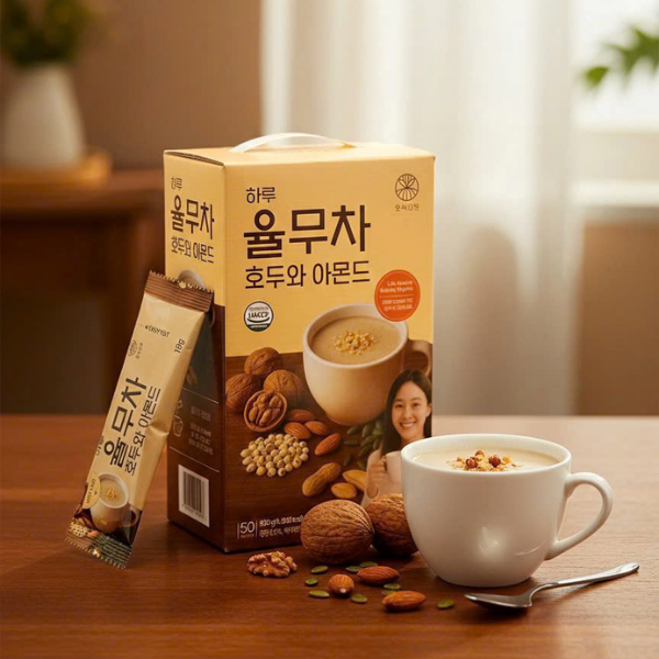 Bột Ngũ Cốc Óc Chó Hạnh Nhân Shinwoo 900g