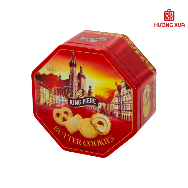 Bánh Quy Bơ King Piere (HT bát giác nhỏ) 90g