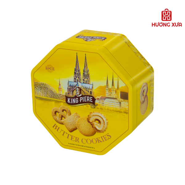 Bánh Quy Bơ King Piere (HT bát giác nhỏ) 90g