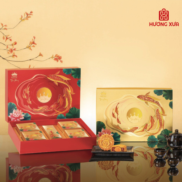 Bánh Trung Thu Kinh Đô Trăng Vàng Hoàng Kim Vinh Hiển
