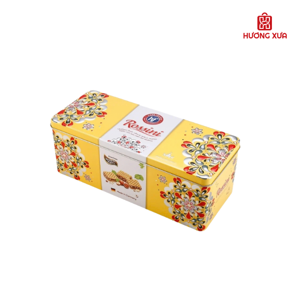 Bánh xốp Đức Hans Freitag nhân socola hạt phỉ Rossini HT 208g