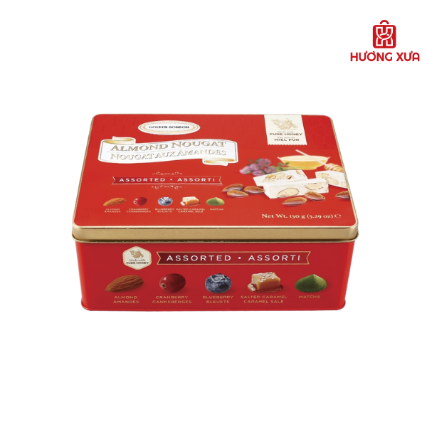 Kẹo Nougat Golden Bonbon 150g