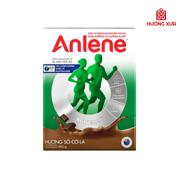 Sữa Bột Anlene Hương Chocolate 440g 