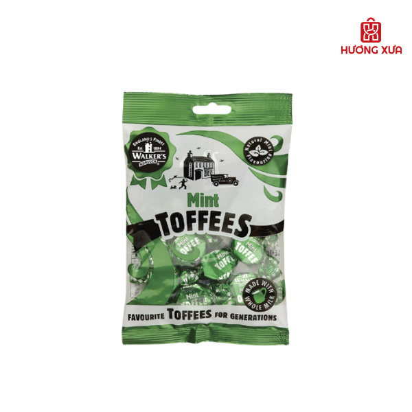 Kẹo Bơ Sữa Walker’s Toffees gói 150g