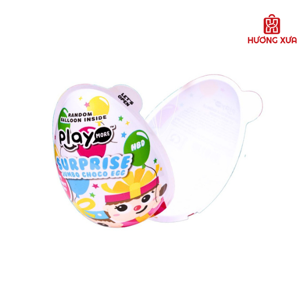 Kẹo Trứng Sô Cô La Khổng Lồ Bất Ngờ Playmore 20g