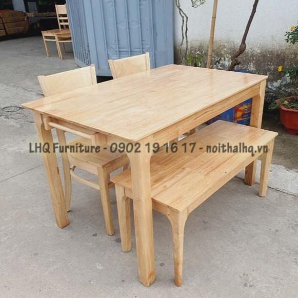 Giải pháp nội thất thông minh cho nhà nhỏ: Bộ bàn ăn 2 ghế Cabin Monstar kết hợp ghế Bench