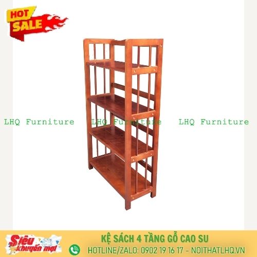 Các mẫu kệ sách gỗ và kệ sách khung sắt đẹp, giá rẻ tại Nội Thất LHQ