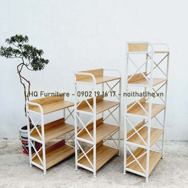Kệ Sách Giá Rẻ Tại Hà Nội - Nơi Bán Kệ Sách Xương Cá, Kệ Sách Khung Sắt, Kệ Sách Gỗ