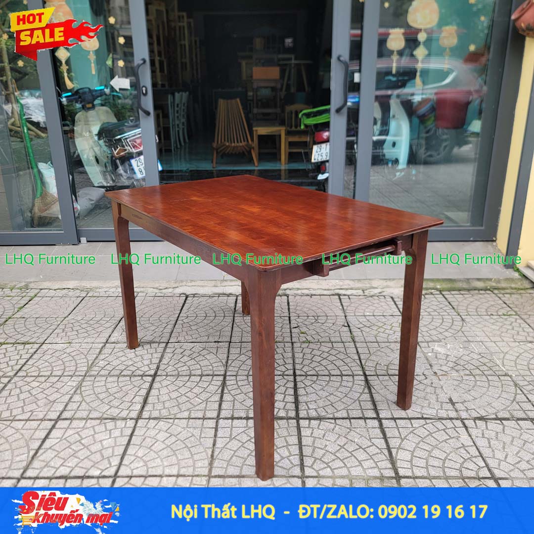 Bộ bàn ăn 4 ghế Obama kết hợp ghế Bench - Sử Dụng Đa Năng