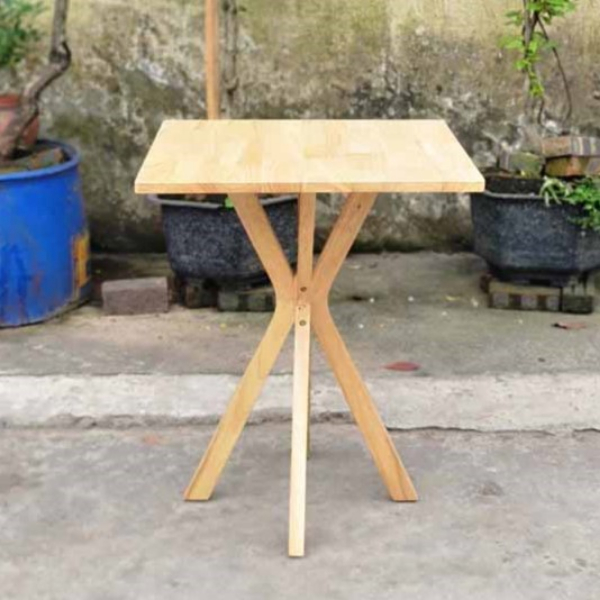 Bộ Bàn Ăn Giá Rẻ Với Bàn Chân Chụm 60 Kết Hợp Ghế Cabin