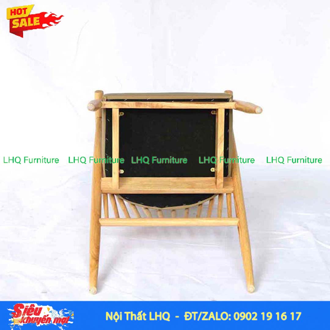 Ghế Bàn Ăn 12 Nan Gỗ Cao Su Tự Nhiên – Đẳng Cấp và Bền Bỉ