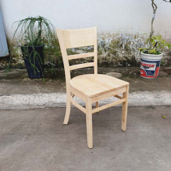 Ghế bàn ăn Cabin, gỗ cao su, mặt nệm và gỗ, bảo hành mọt.