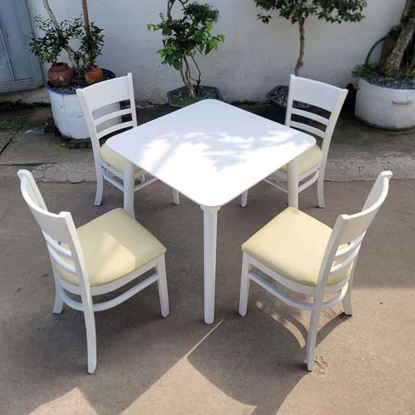 Bộ Bàn Ăn 4 Ghế Cabin của NoithatLHQ, Bảo Hành Mối Mọt, Giao Hàng Nhanh