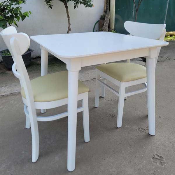Bộ Bàn Ăn 2 Ghế Cabin Panda – Lựa Chọn Hoàn Hảo Cho Không Gian Nhỏ