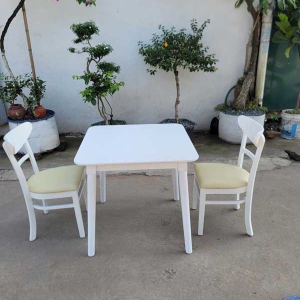 Bộ Bàn Ăn 2 Ghế Cabin Panda – Lựa Chọn Hoàn Hảo Cho Không Gian Nhỏ