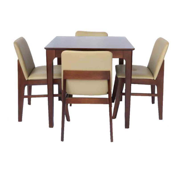 Bộ bàn ăn đẹp, 4 ghế Obama cao cấp, Gỗ cao su, Giá đang ưu đãi, LHQ Furniture cung cấp