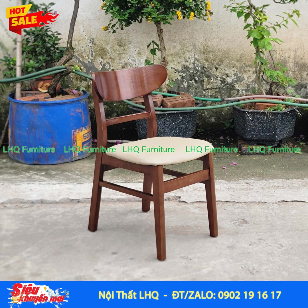 Ghế bàn ăn gỗ tự nhiên - Trên 15 mẫu đa dạng cho mọi phong cách