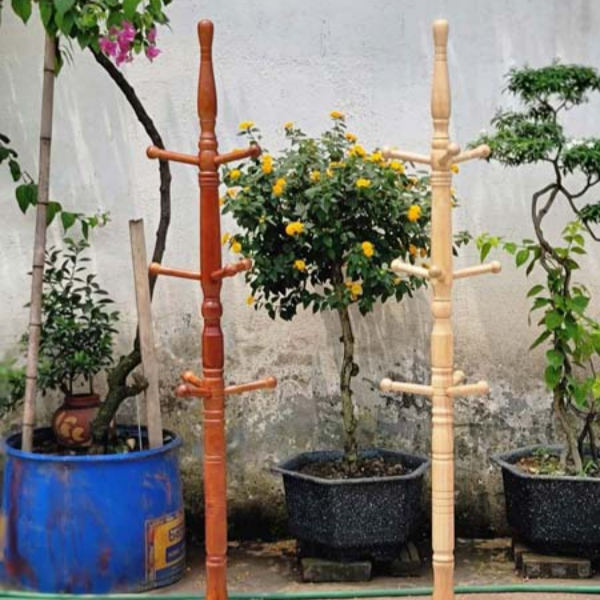 Cây Treo Quần Áo Số 3, Gỗ Tự Nhiên, Tháo Ráp Tiện Lợi, Sản Phẩm Bán Chạy