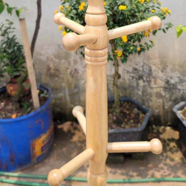 Cây Treo Quần Áo Số 3, Gỗ Tự Nhiên, Tháo Ráp Tiện Lợi, Sản Phẩm Bán Chạy