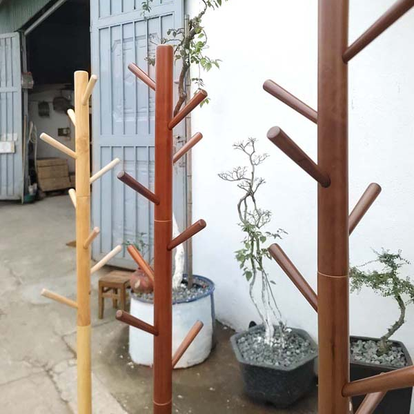 Cây Treo Quần Áo Số 4, Gỗ Tự Nhiên, Chất Lượng Cao, Giá Rẻ, Có Bảo Hành