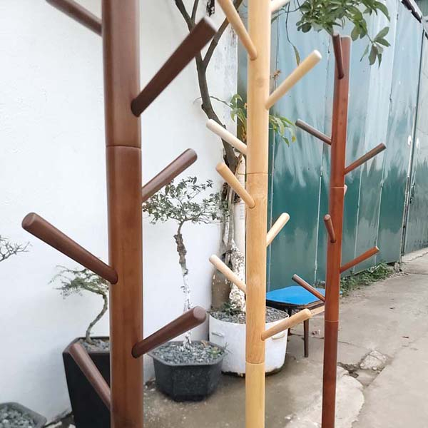 Cây Treo Quần Áo Số 4, Gỗ Tự Nhiên, Chất Lượng Cao, Giá Rẻ, Có Bảo Hành