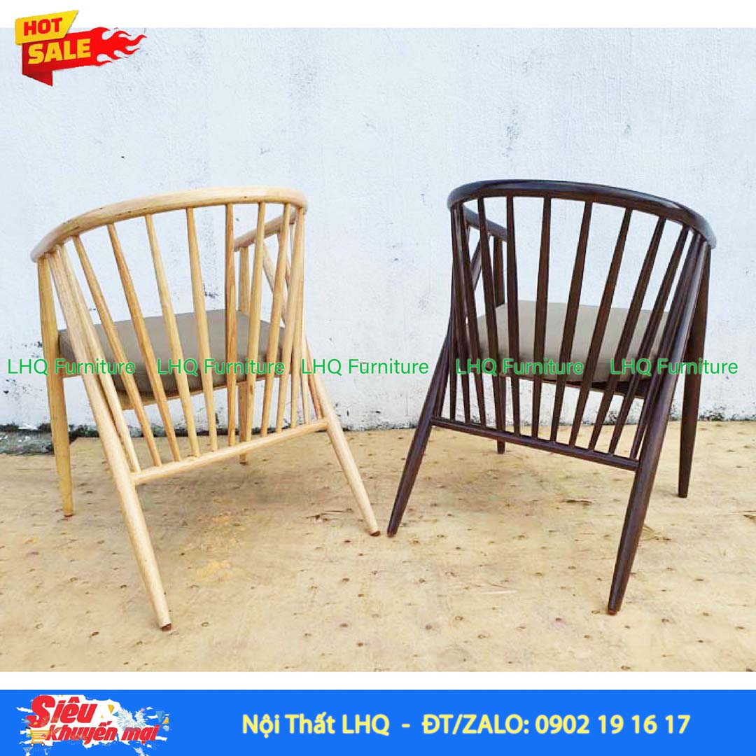 Ghế Bàn Ăn 12 Nan Gỗ Cao Su Tự Nhiên – Đẳng Cấp và Bền Bỉ