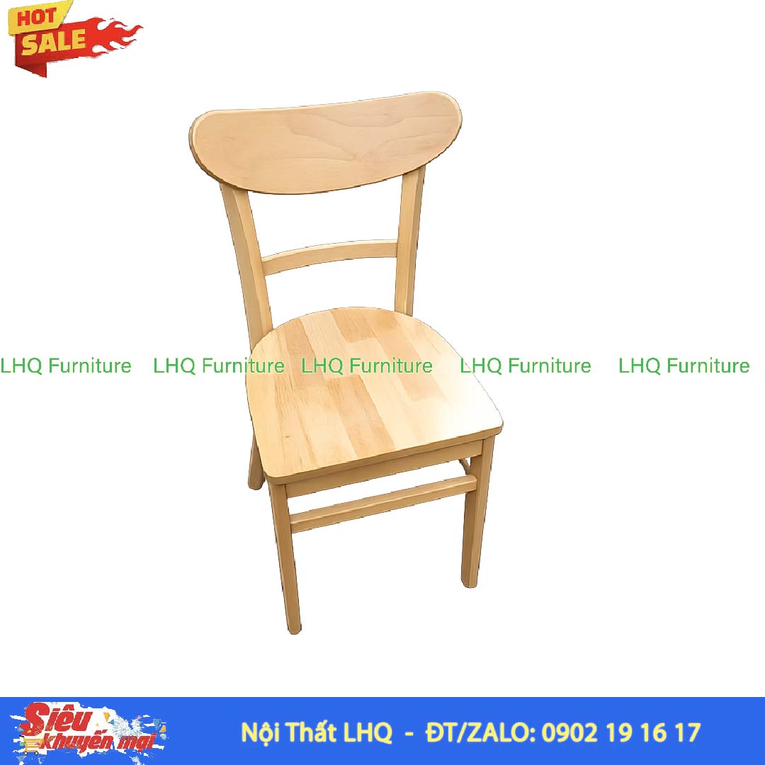 Ghế bàn ăn gỗ tự nhiên - Trên 15 mẫu đa dạng cho mọi phong cách