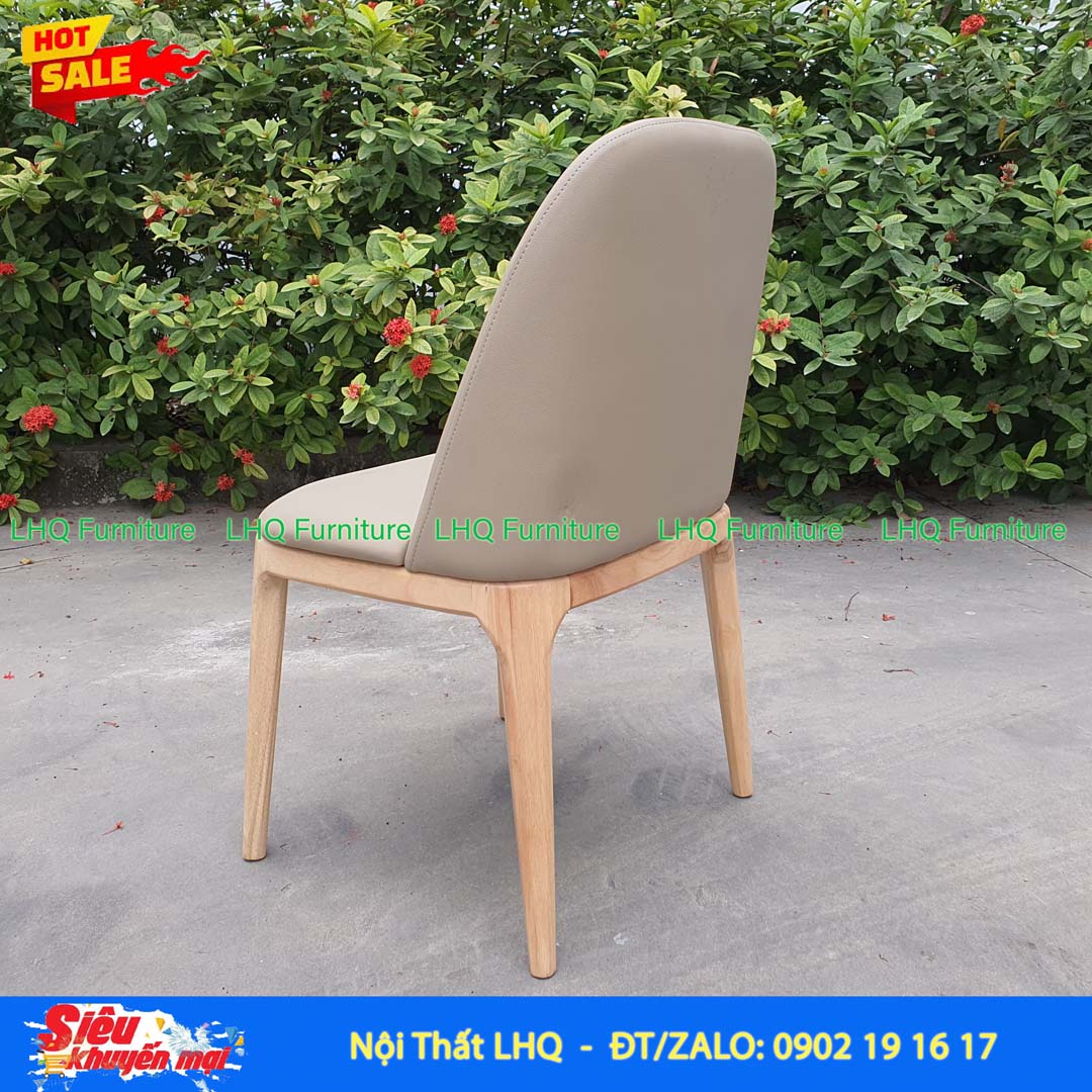 Bộ bàn ăn 4 ghế Grace, hoàn thiện kỹ, kết cấu chắc, sử dụng bền
