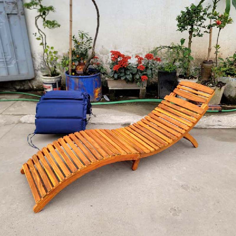 Ghế Tắm Nắng, Ghế Hồ Bơi Xếp Gọn, Có Nệm Êm Ái, Giá Rẻ