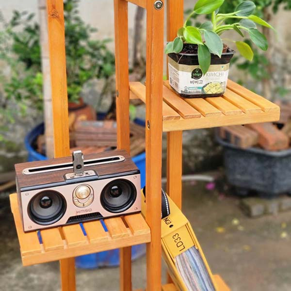 Kệ để cây, Cao 3-4-5 tầng, Chất liệu gỗ tràm, Thiết kế tháo lắp, Tiết kiệm vận chuyển.