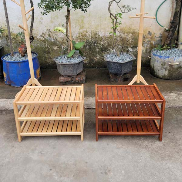 Kệ Để Giày Dép 3 Tầng Rộng 62cm, Gỗ tự nhiên, thương hiệu Noithatdep24H, chất lượng cao, giá rẻ, Bán chạy nhất