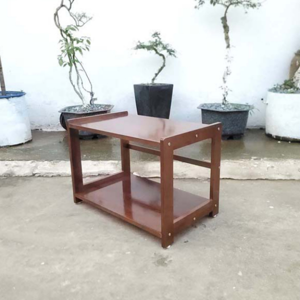 Kệ để lò vi sóng 2 tầng, Ván gỗ AA dày 1,8, Bảo hành mối mọt, Giao hàng toàn quốc