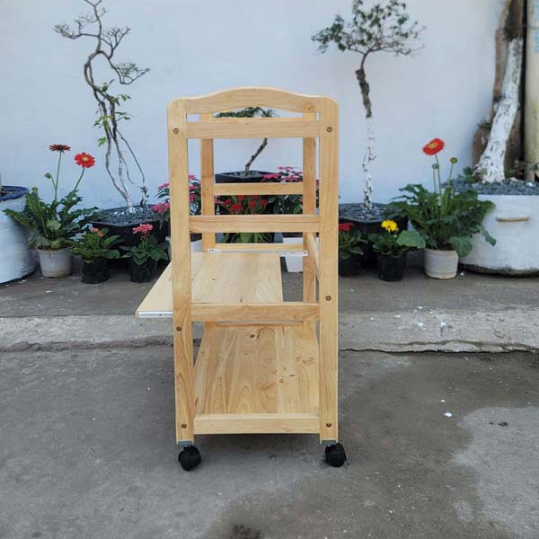 Kệ vi sóng có ray kéo 3 tầng, Sự lựa chọn hoàn hảo cho không gian bếp của bạn.