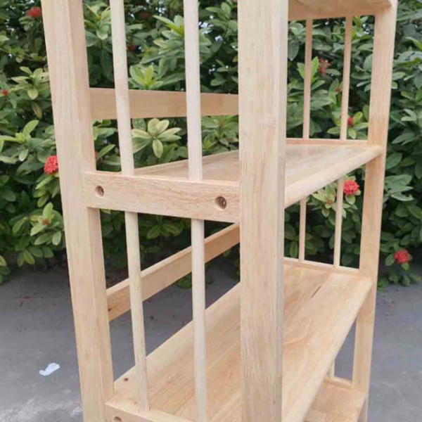 Kệ Sách 5 Tầng Rộng 80cm, Hoàn Thiện Kỹ, Sơn PU, Sử Dụng Đa Năng