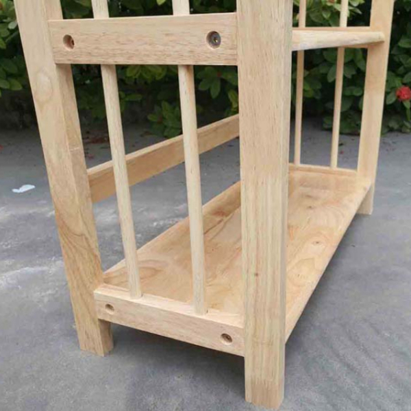 Kệ sách cao 5 tầng rộng 50, Gỗ tự nhiên, Hoàn thiện kỹ, Bảo hành mọt