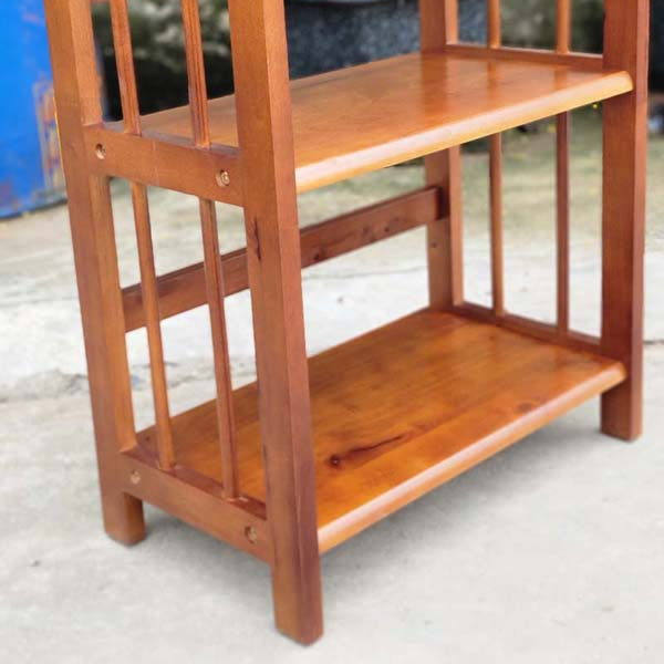Kệ sách 4 tầng rộng 65cm, Gỗ cao su, Noithatlhq sản xuất, Chất lượng xuất khẩu, Giá nội địa