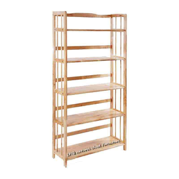 Kệ Sách 5 Tầng Rộng 80cm, Hoàn Thiện Kỹ, Sơn PU, Sử Dụng Đa Năng
