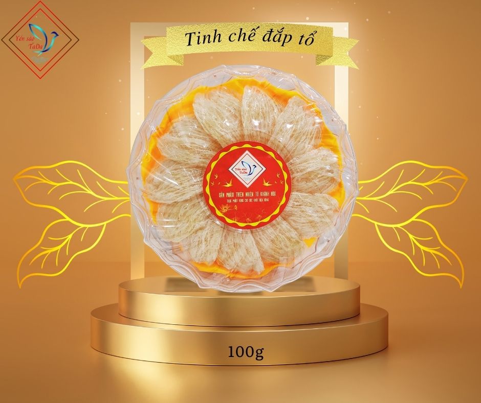 TỔ YẾN TINH CHẾ  ĐẮP TỔ